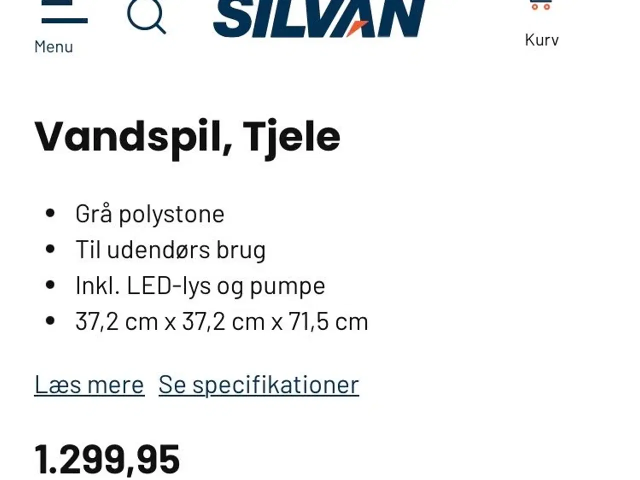 Billede 2 - Vandspil Tjele 