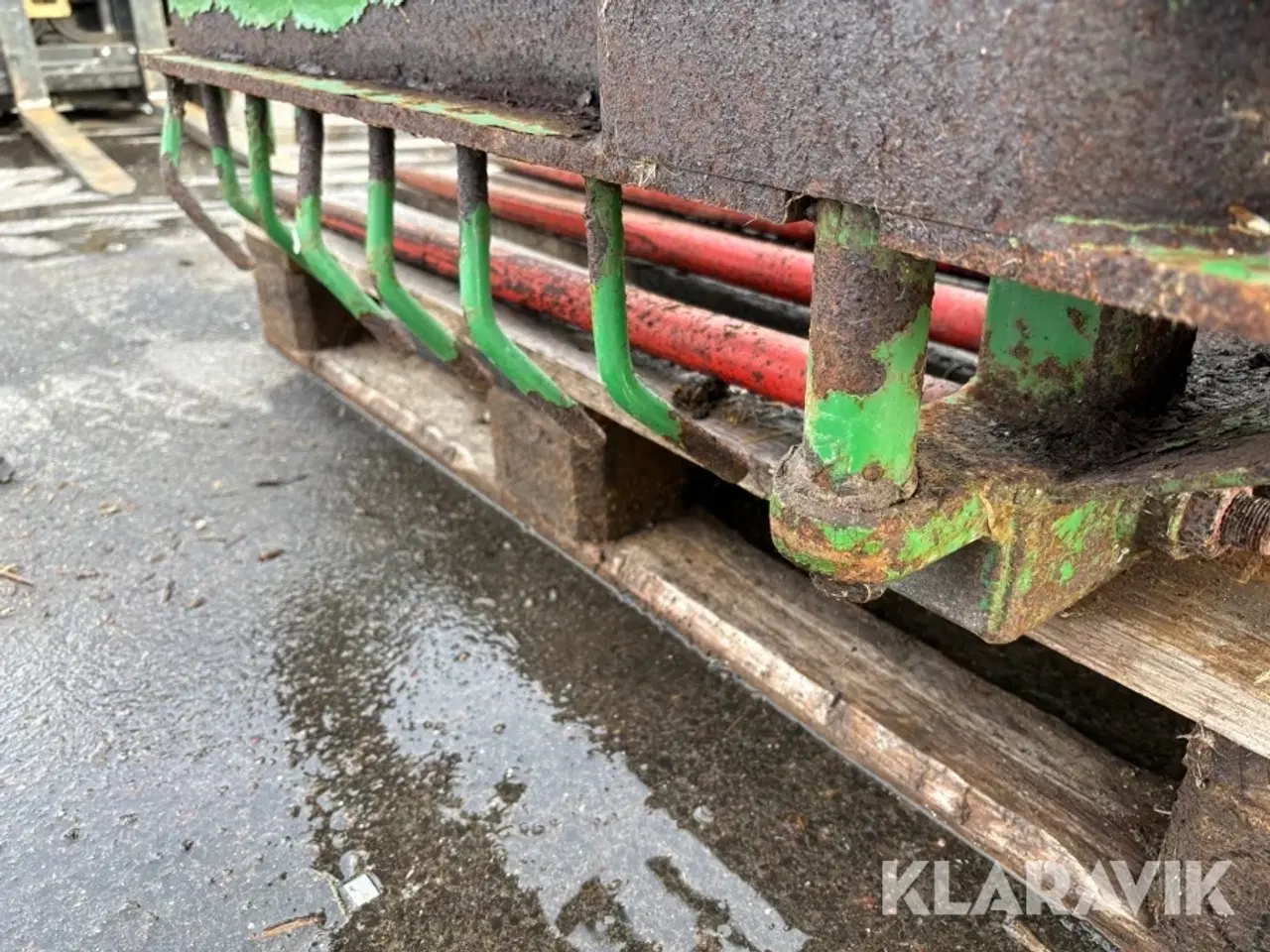 Billede 8 - Lot: halmopsamler og halmrive Aalborg maskinfabrik Opsamler og HRS 13 2 maskiner