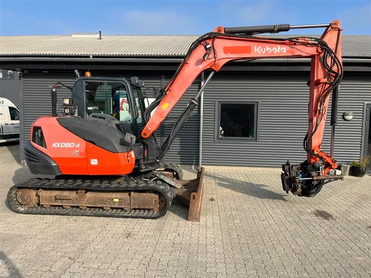 Billede 1 - Kubota KX080-4 Rotortilt centralsmørring