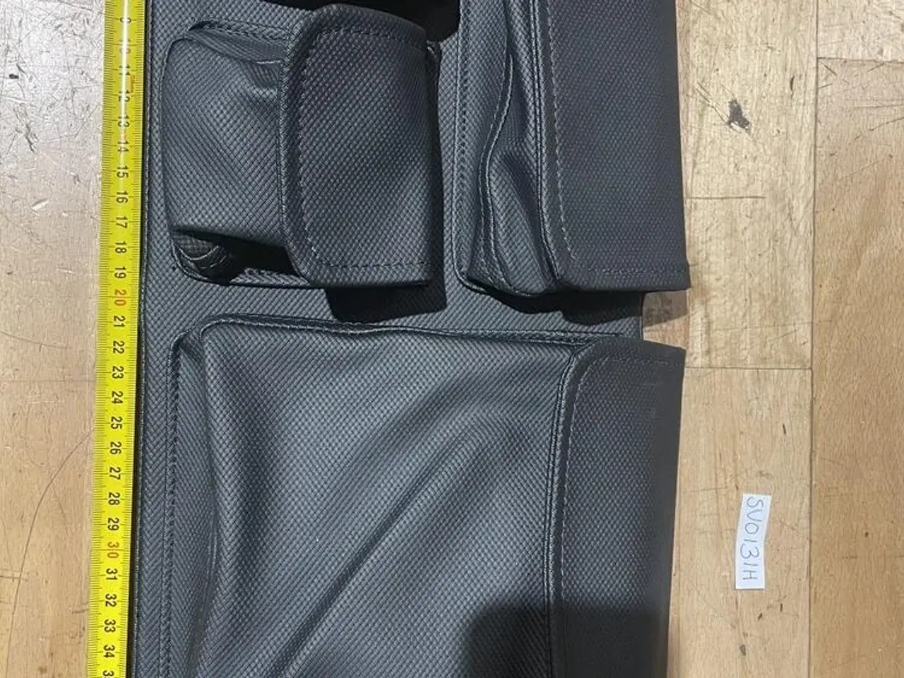 Billede 1 - Corsiva Opbevaringslomme – Multifunktionel Cockpit Organizer (Grå stor lomme på højre side)