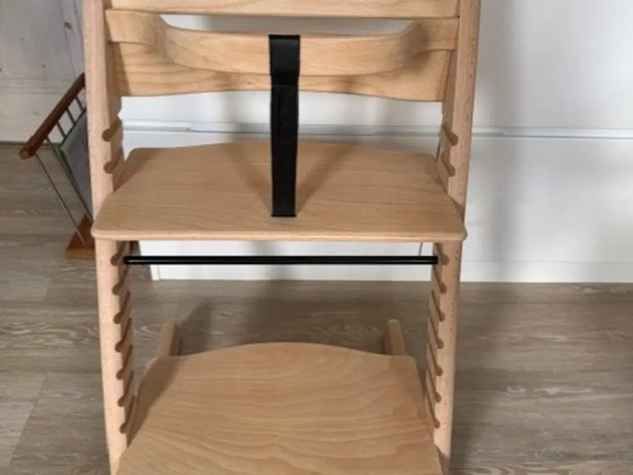 Billede 1 - Trip Trap Højstol i Massiv Bøg Lys Natur.