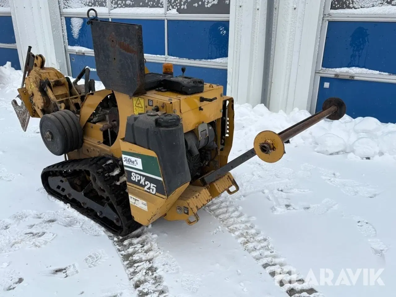 Billede 7 - Fjernstyret vibrationsplov Vermeer SPX25