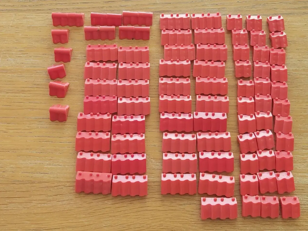 Billede 1 - Tagklodser passer til Lego, retro