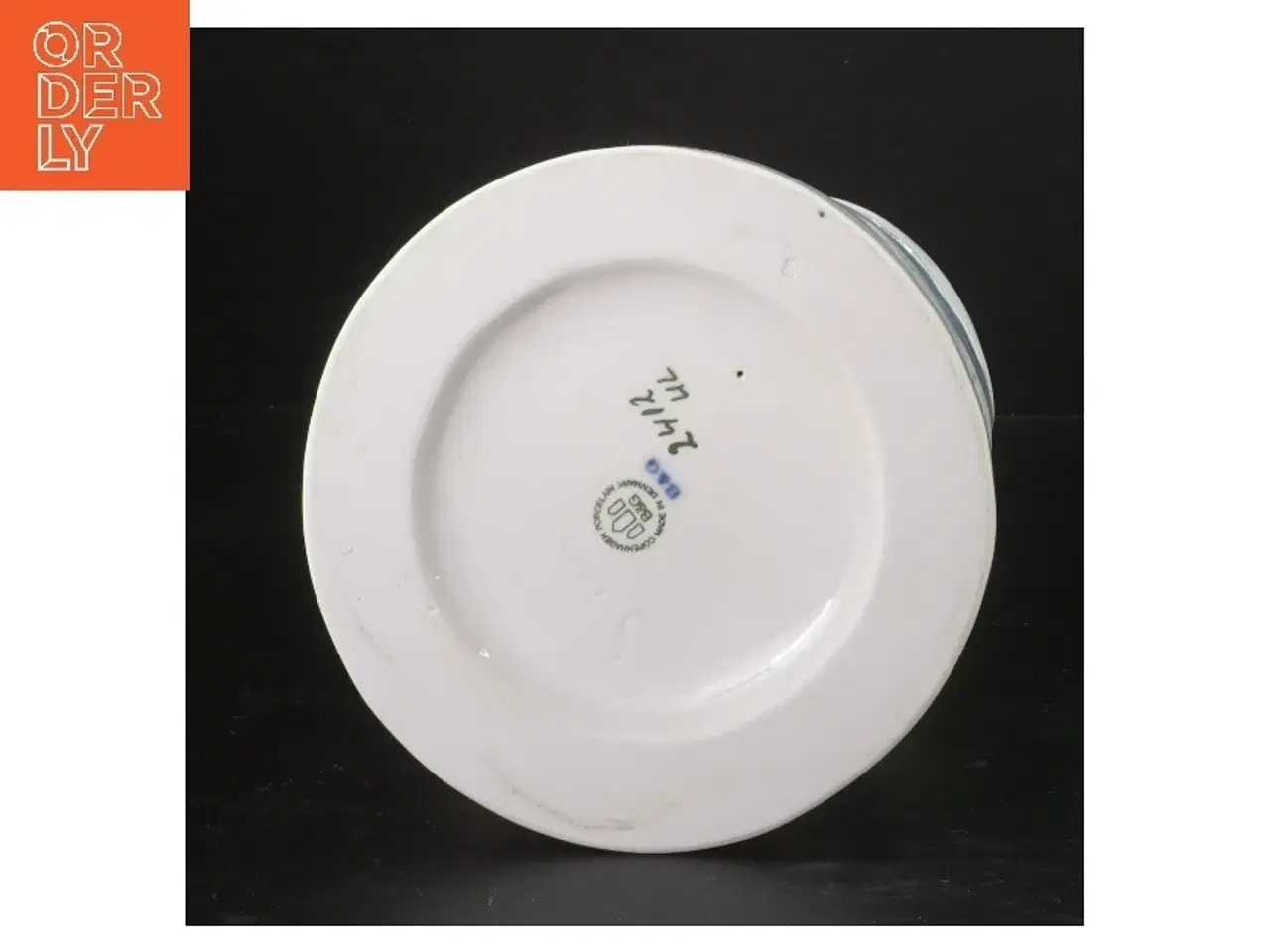 Billede 3 - Porcelænsfigur af far med barn fra B&G (str. 21 cm)