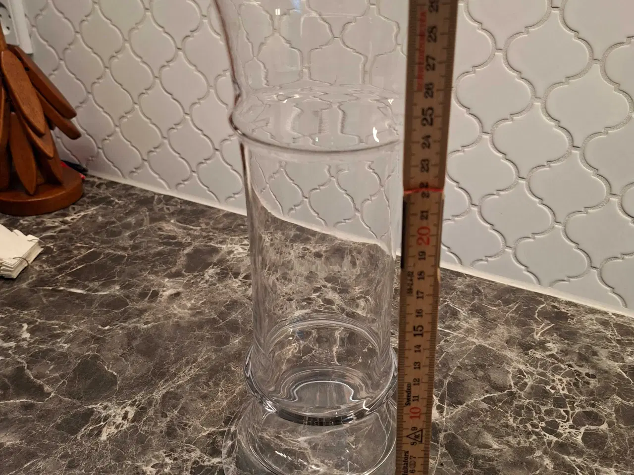 Billede 2 - Holmegaard vase klar