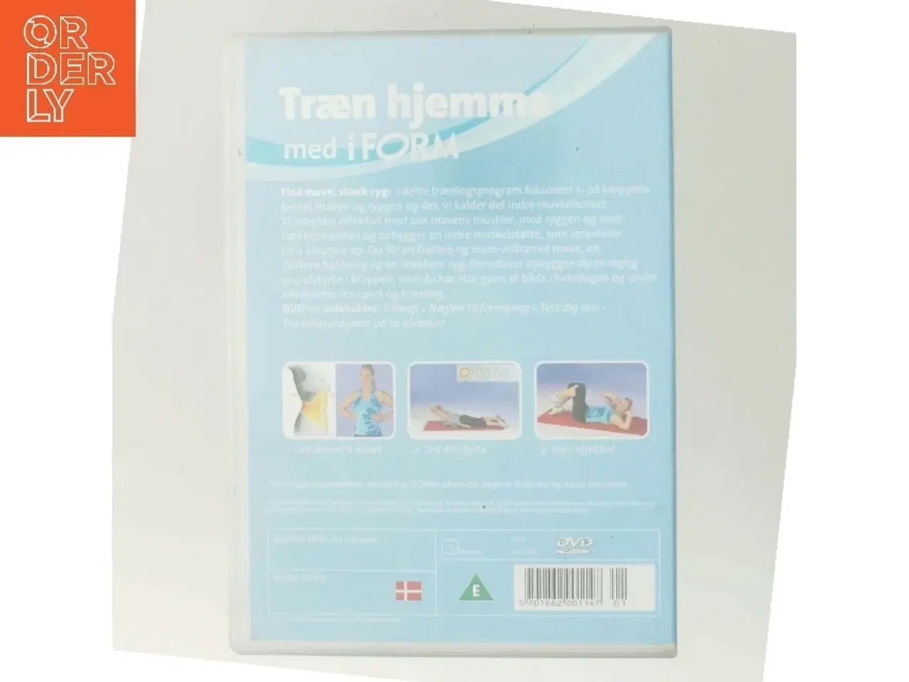 Billede 3 - Flad mave, stærk ryg med Birgitte Nymann (DVD)