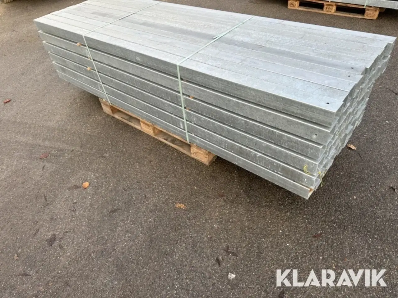 Billede 7 - Stål stolper 60 styk 80x80x2x2500mm