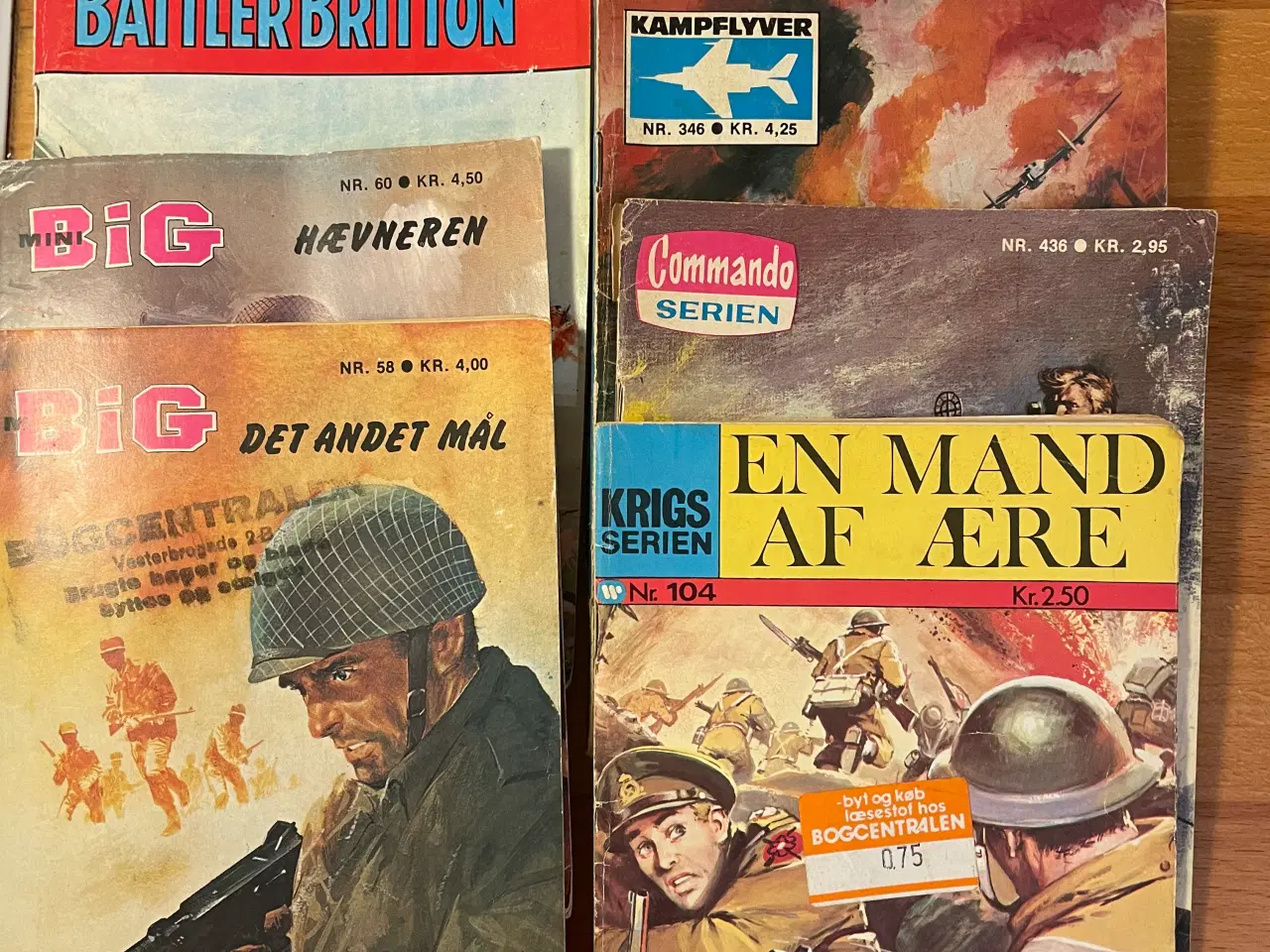 Billede 1 - Attack serien, kampflyver, Big, Commando, krigs se