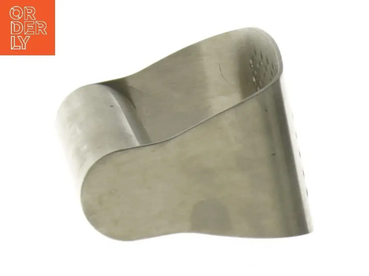Billede 3 - Rustfrit stål hvidløgspresser (str. 10x6 cm)