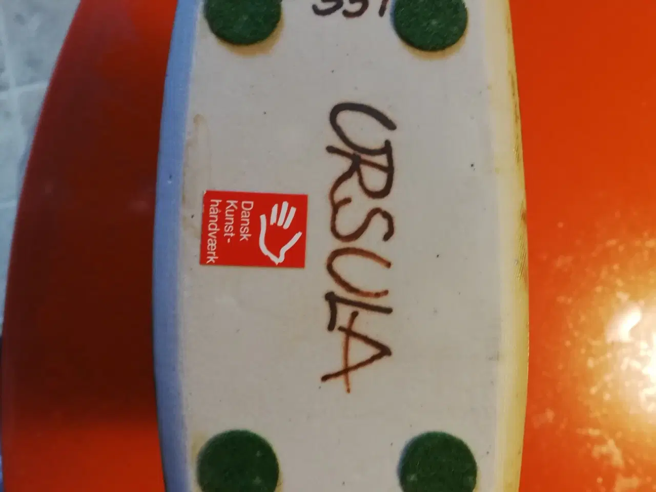 Billede 2 - Ursula Printz Mogensen stentøj vase