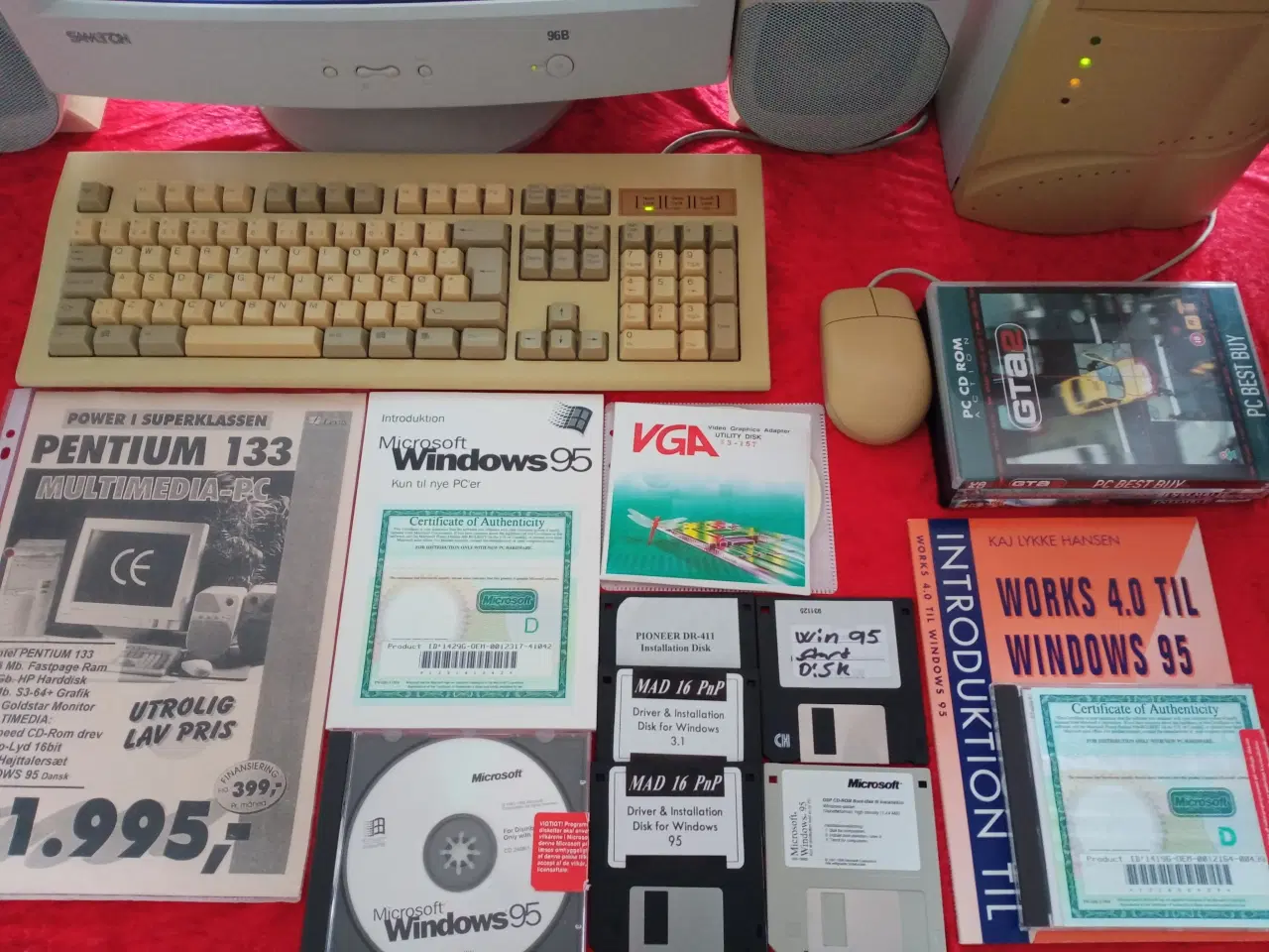 Billede 2 - Komplet retro computer fra 1996