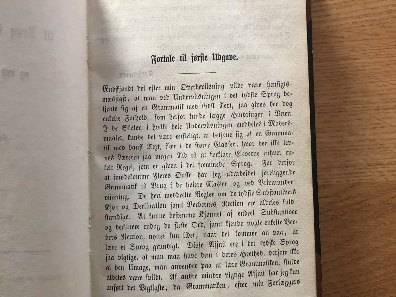 Billede 3 - Frederik Bresemann: Tydsk Sproglære til Brug i de 