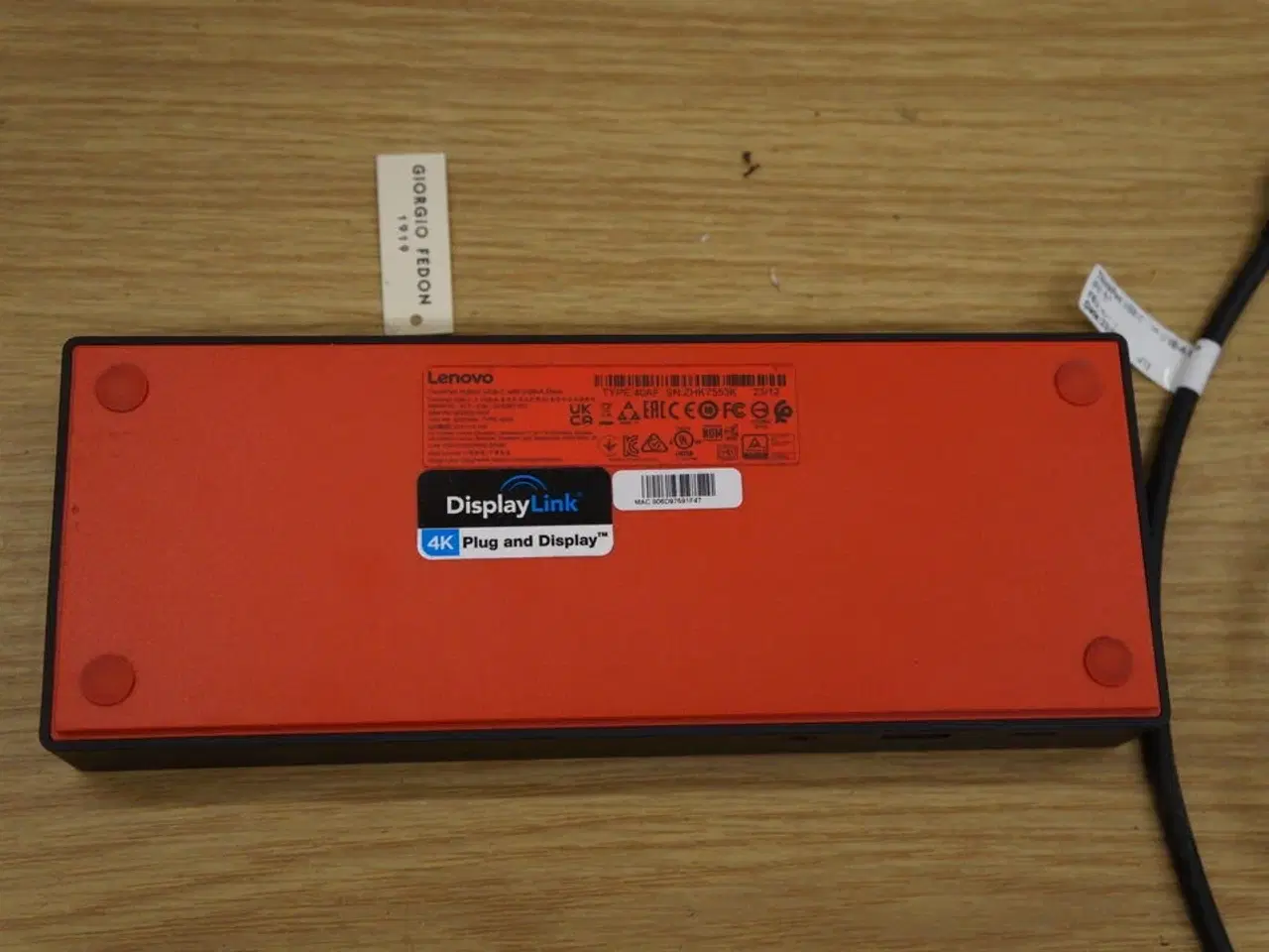 Billede 2 - Dock station LENOVO