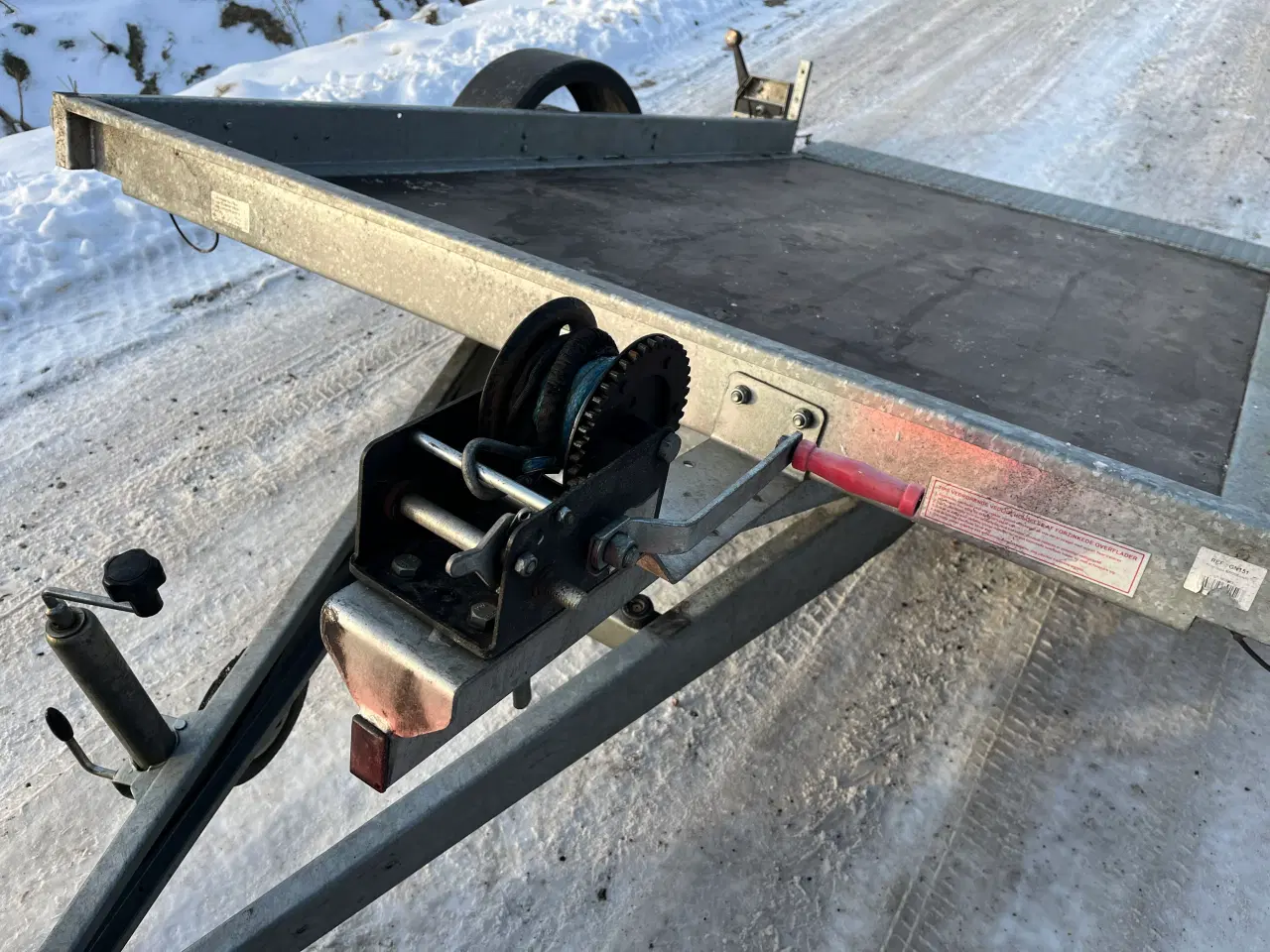 Billede 6 - Maskintrailer med tip og spil