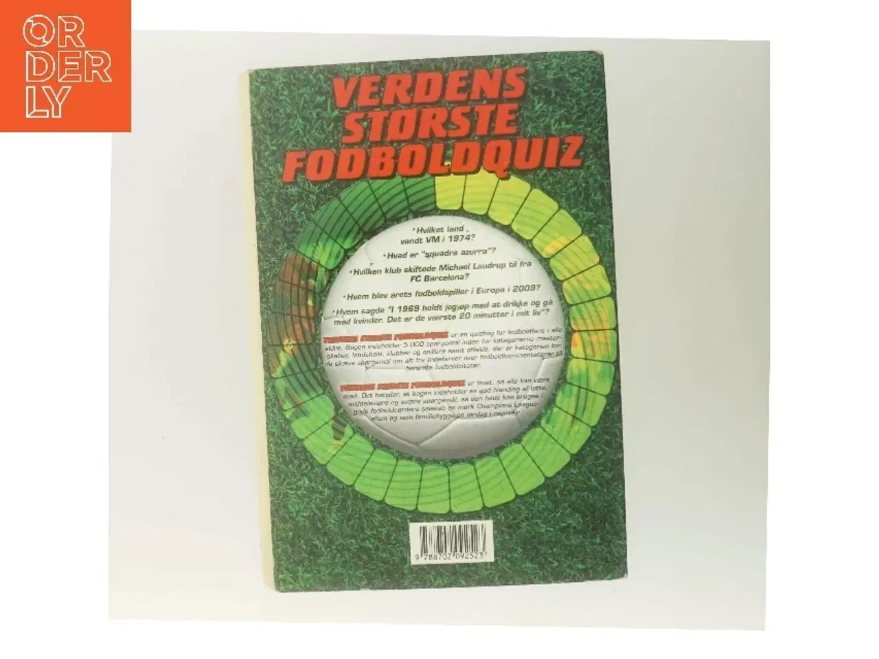 Billede 3 - Verdens største fodboldquiz : 5000 spørgsmål om danske og udenlandske spillere, hold, turneringer, regler og trivia af Jesper Gaarskj&#
