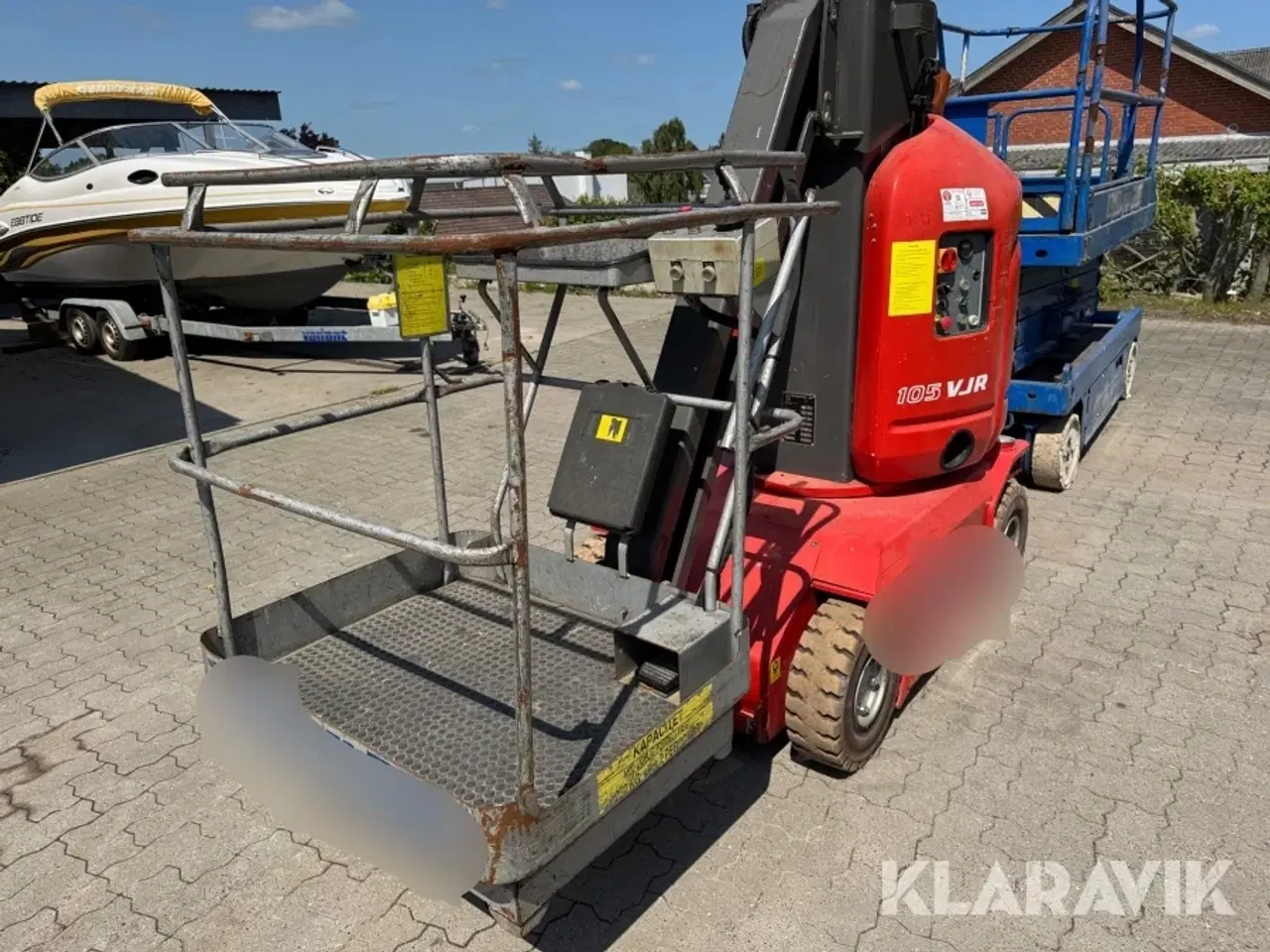 Billede 3 - Mastbomlift/vertikallift Manitou 105VJR