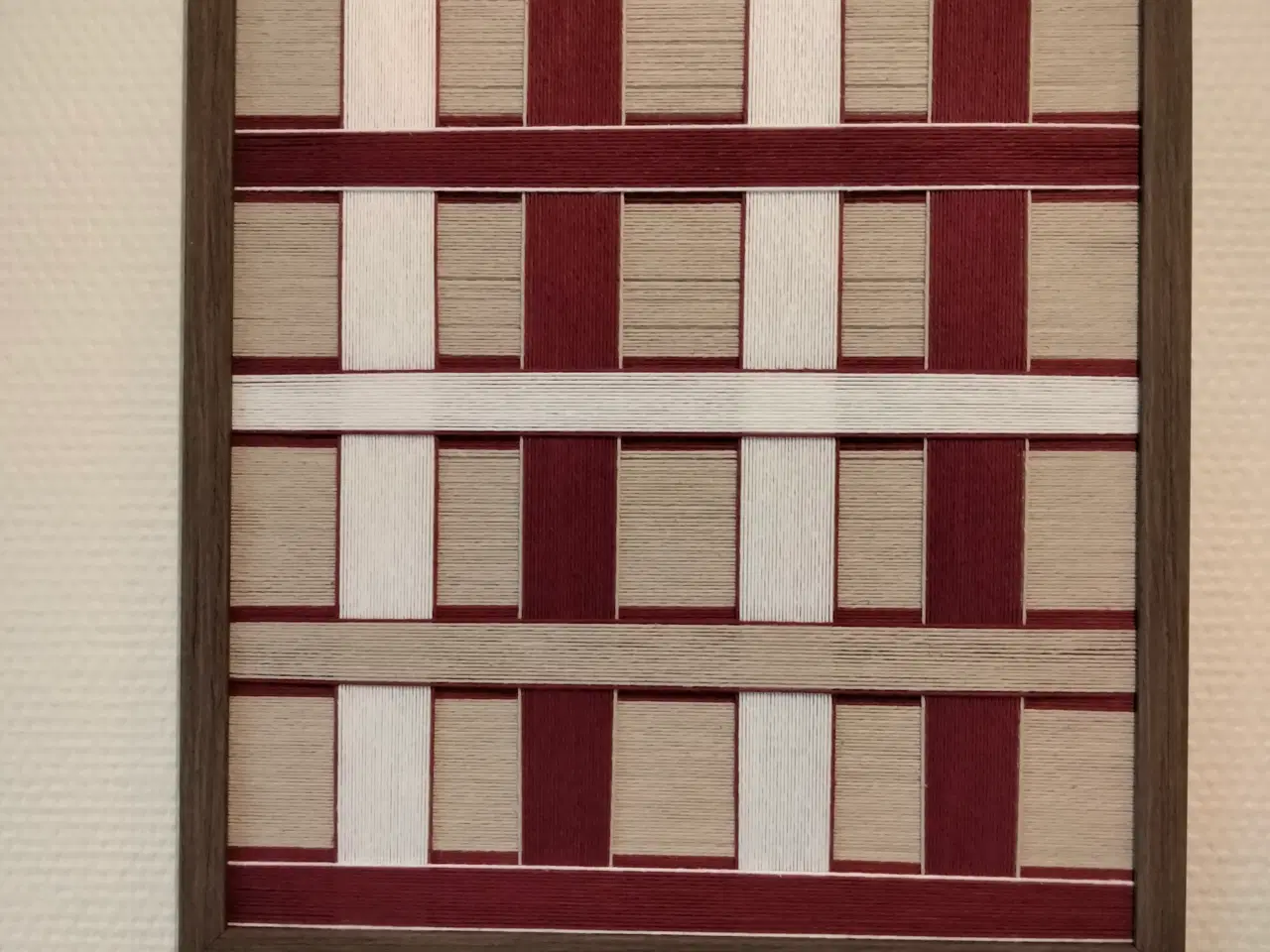 Billede 2 - Garnbilleder 30x40 cm håndlavet 