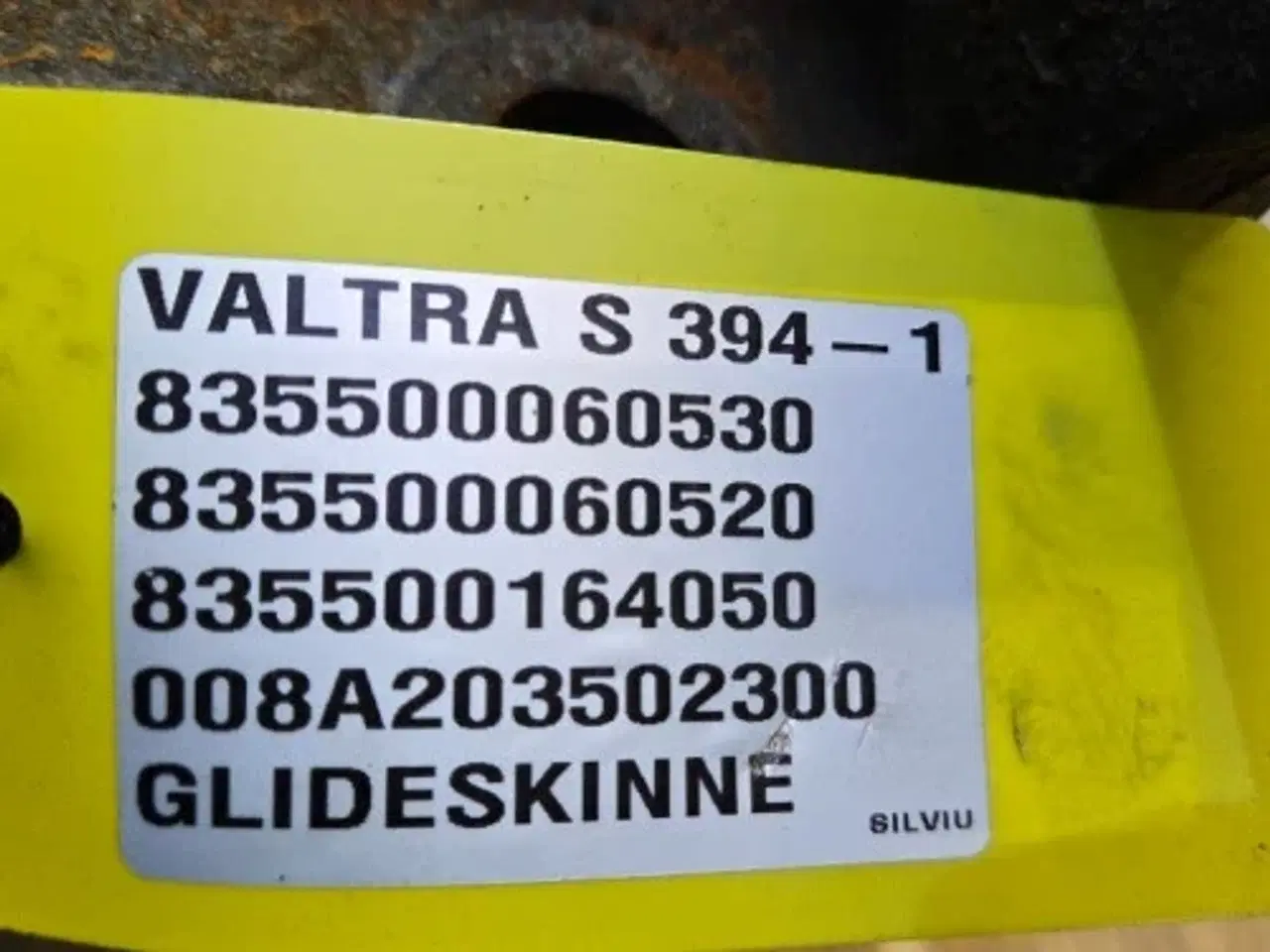 Billede 10 - Valtra  S394   Ramme   835500060530