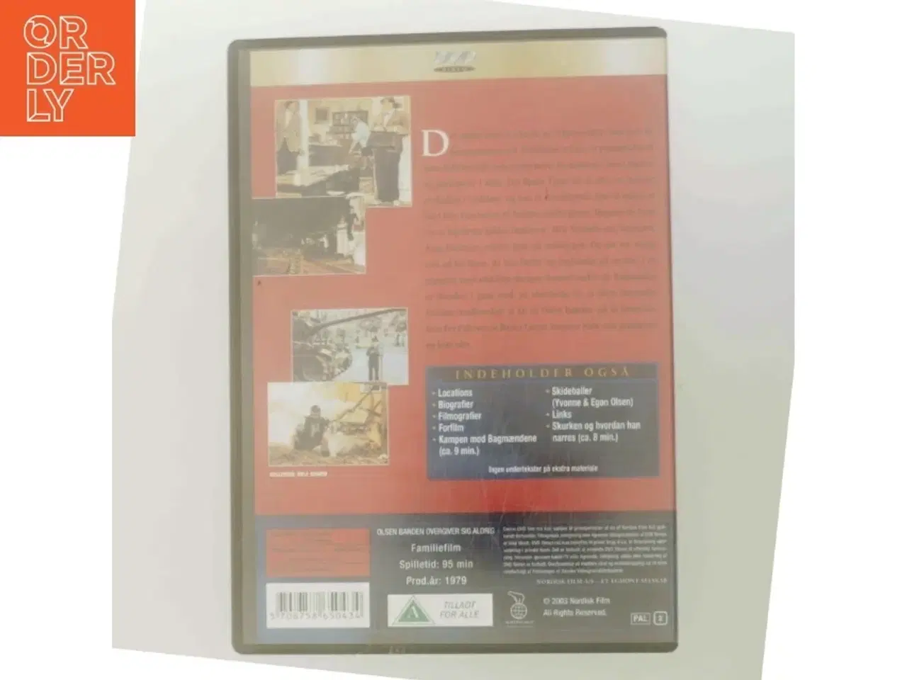 Billede 3 - Olsen Banden 11 - Overgiver Sig Aldrig med Ove Sprogøe (DVD)