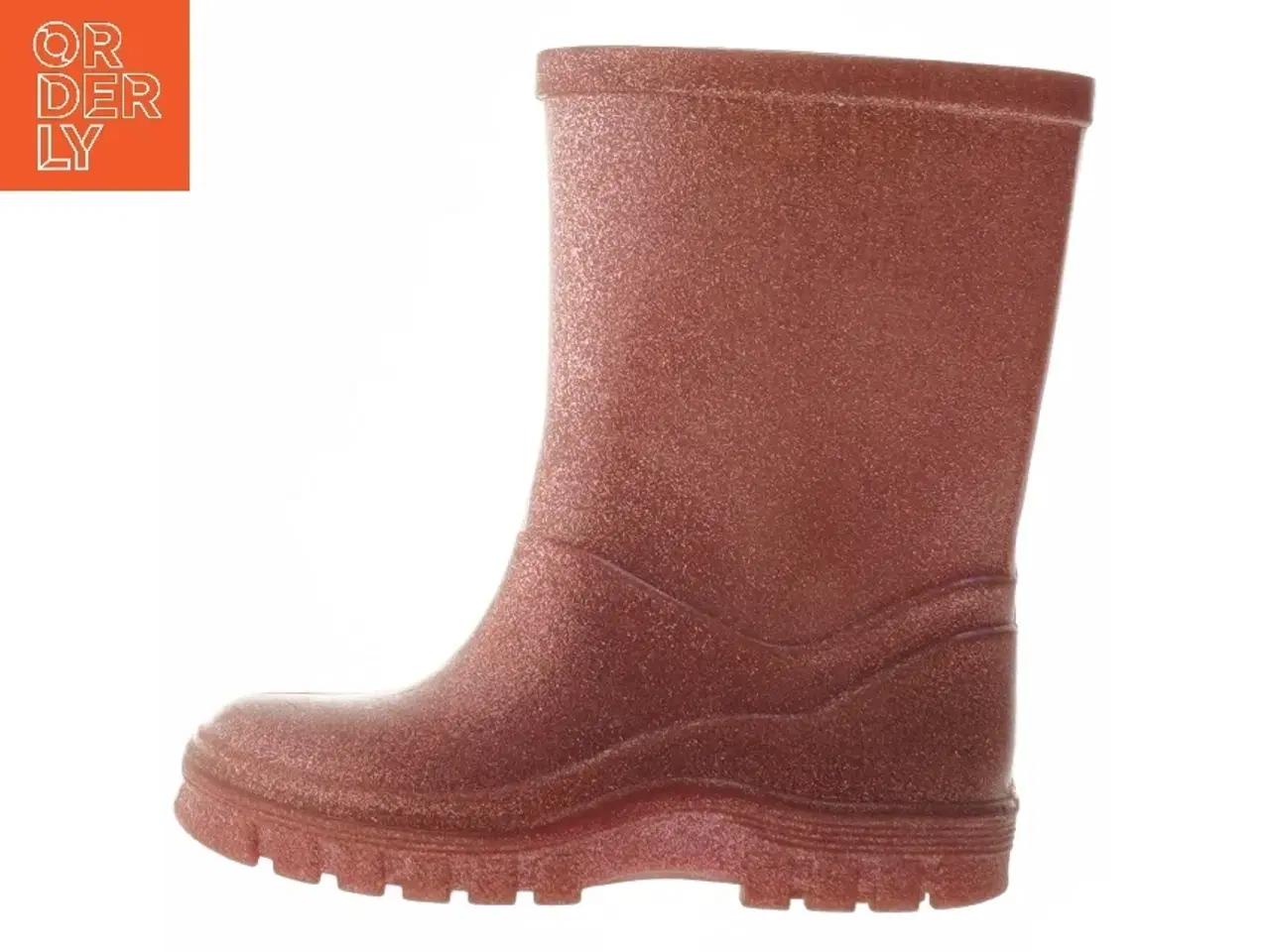 Billede 1 - Røde gummistøvler til børn (str. Længde 16,5 cm)