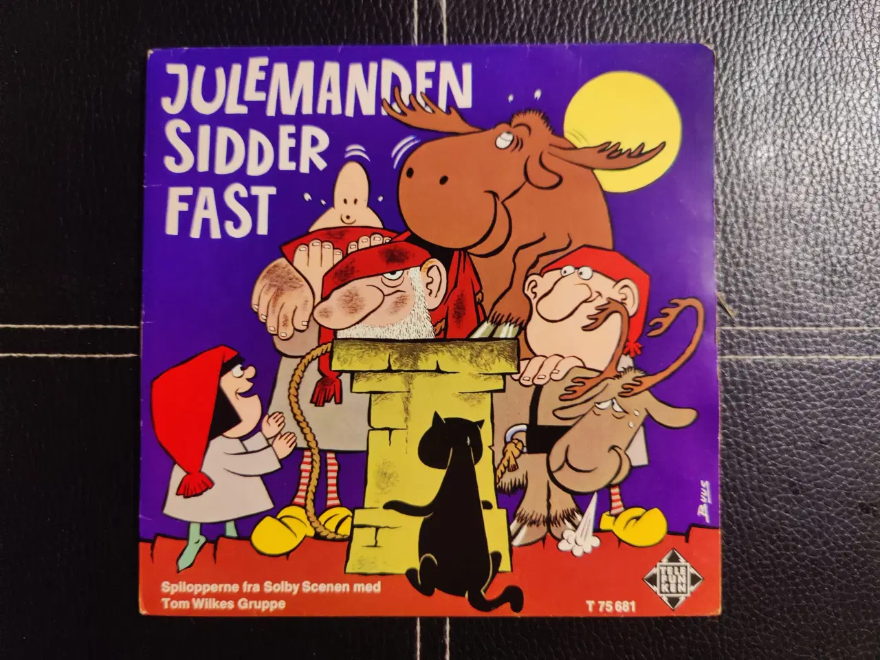 Billede 1 - Telefunkens børneplade - Julemanden sidder fast LP