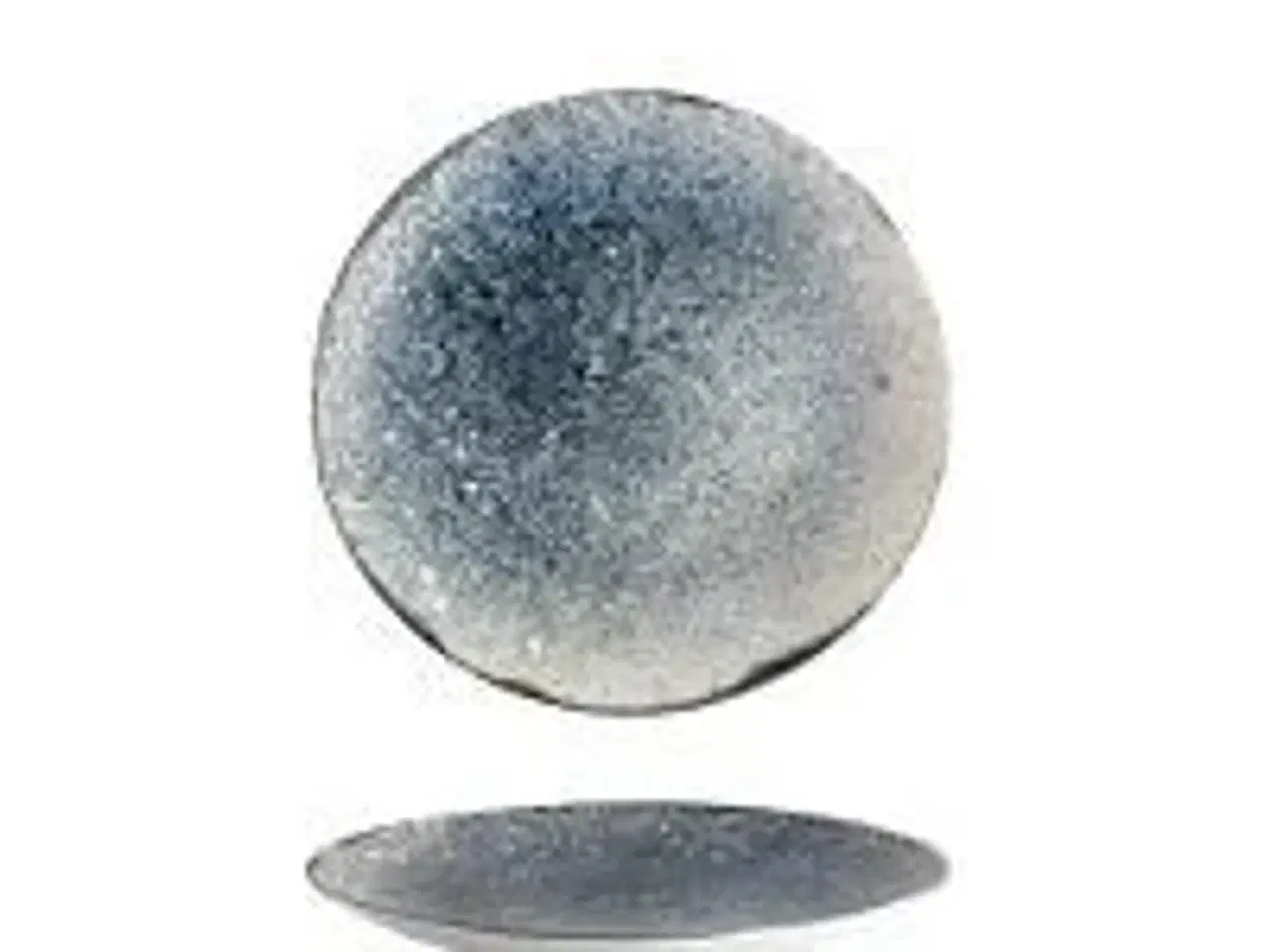Billede 1 - 18 stk. Tallerken coupe mørkeblå 203 mm Rustic