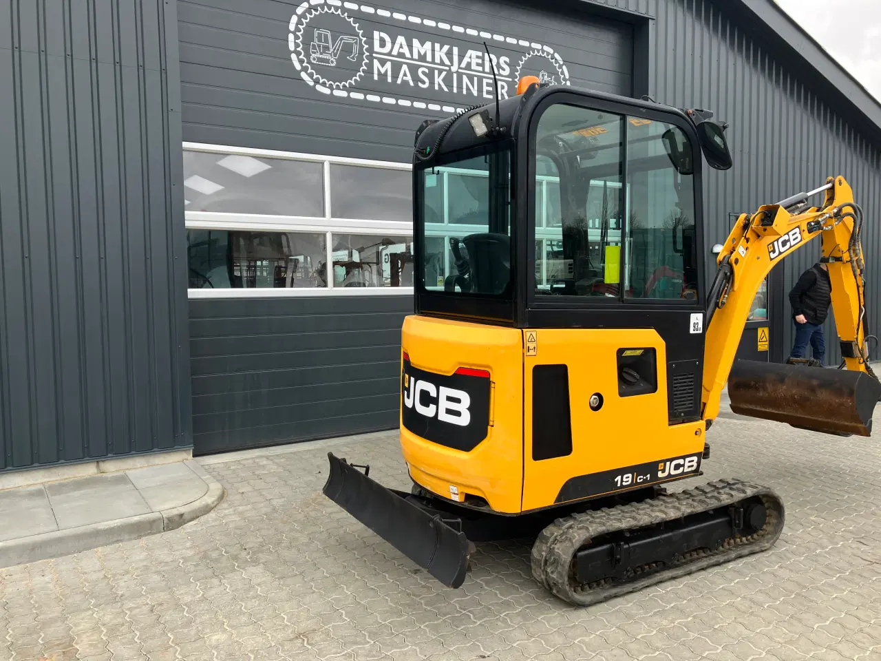 Billede 3 - JCB C-1 PC.årg 2019.kun 1574 Timer,Propotionalstyr