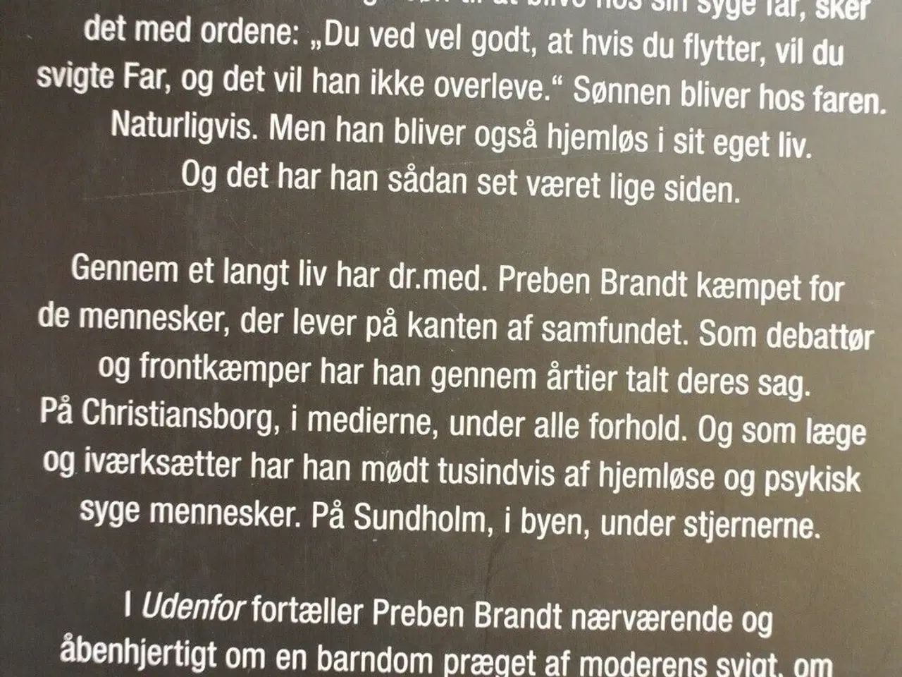 Billede 3 - udenfor - erindringer fra et liv på kanten, af pre