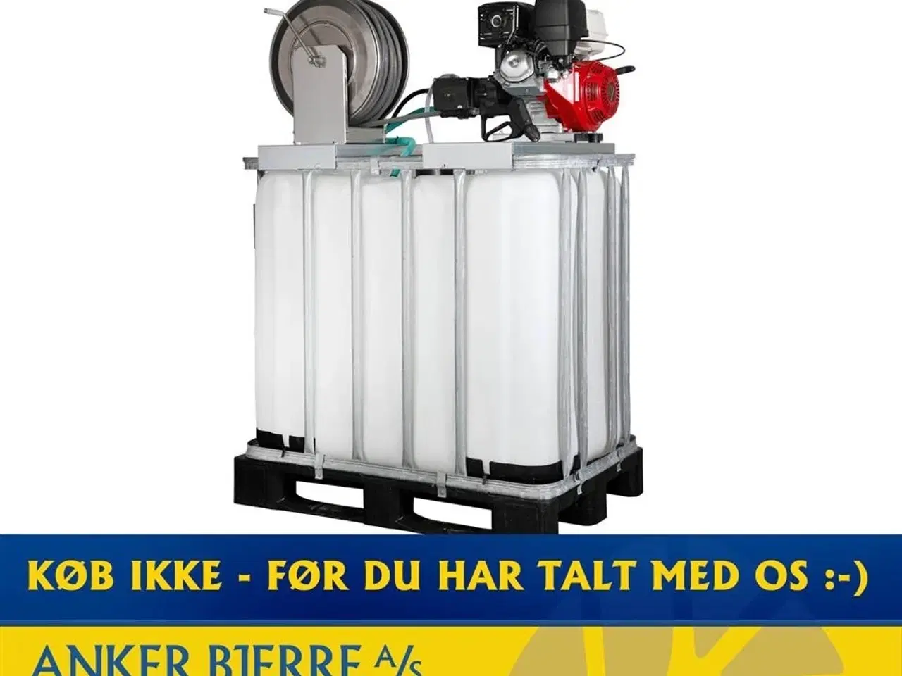 Billede 1 - AB Mobil 220/20 HONDA 13 HK El-start, 50 mtr. slangeopruller