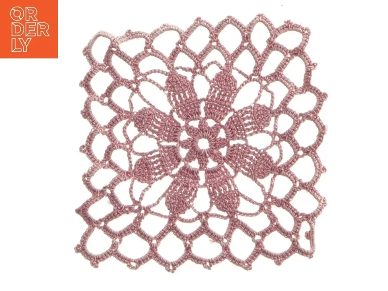 Billede 1 - Hæklet serviet (str. 9,5 cm)