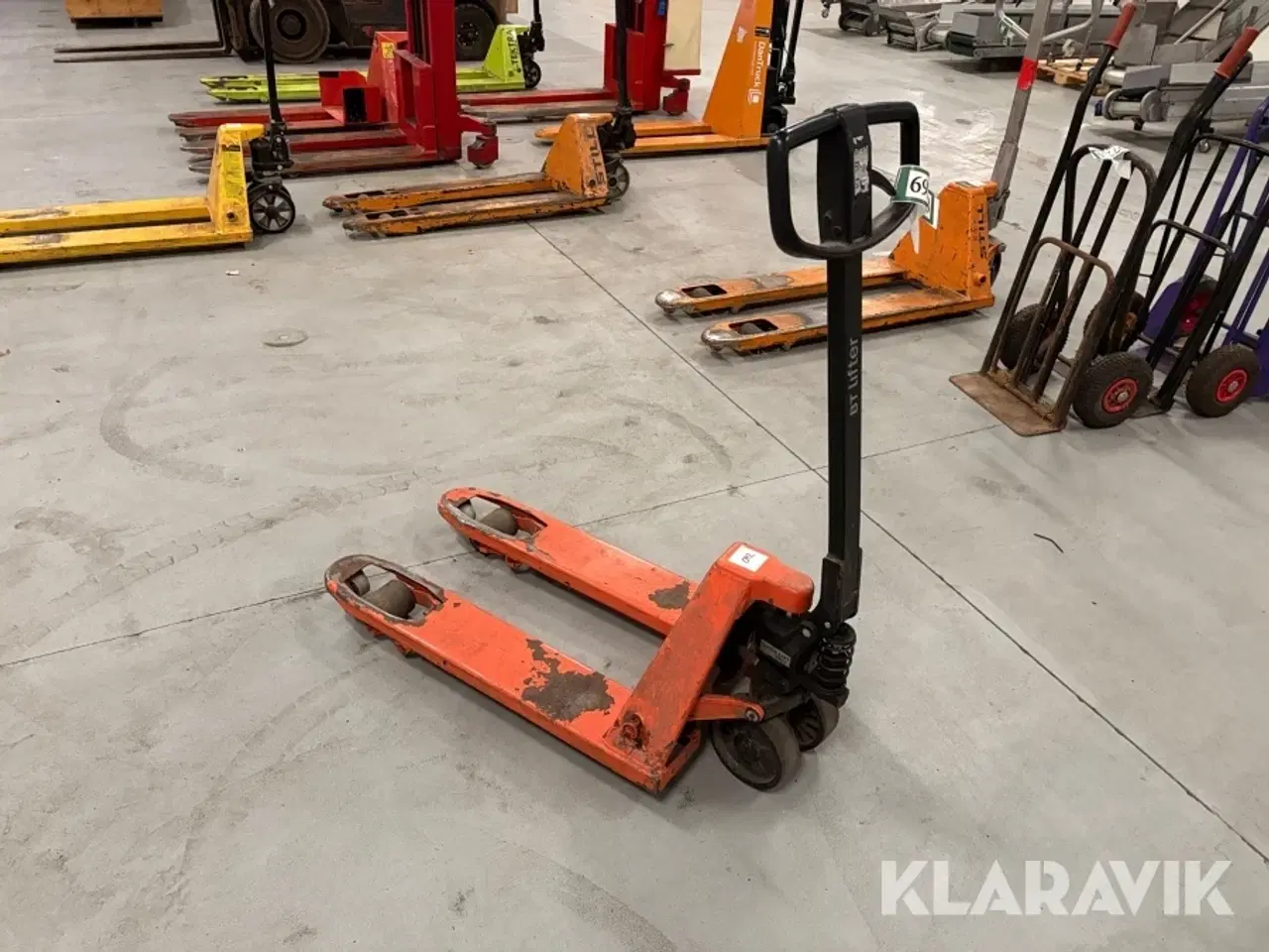 Billede 3 - Palleløfter Toyota BT lifter til halv-paller