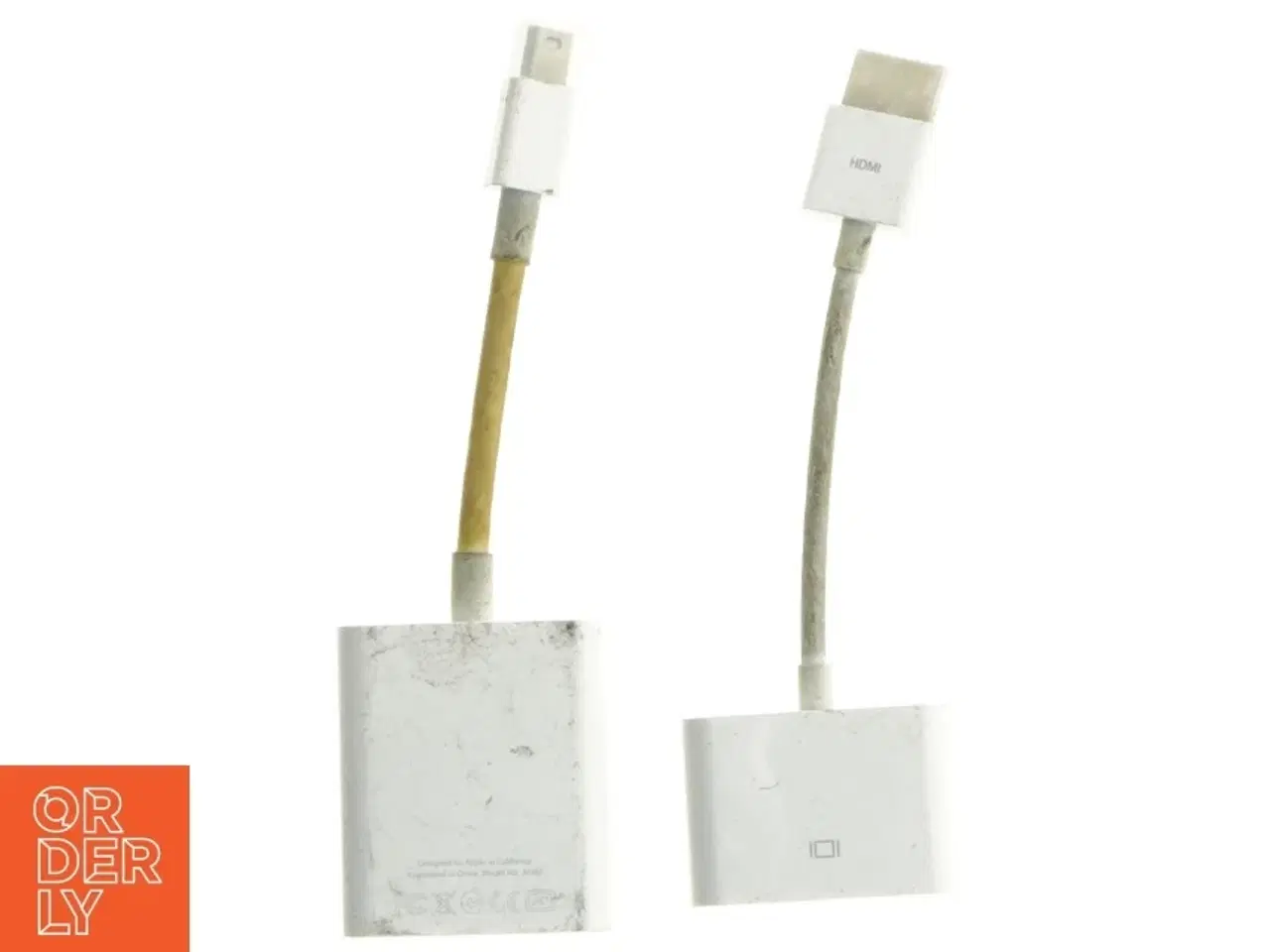 Billede 1 - HDMI og Mini DisplayPort adaptere fra Apple (str. 13,5 cm)