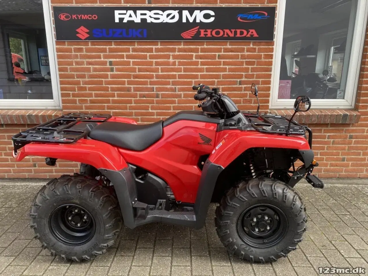 Billede 1 - Honda TRX 420 FE 40km på nr plader