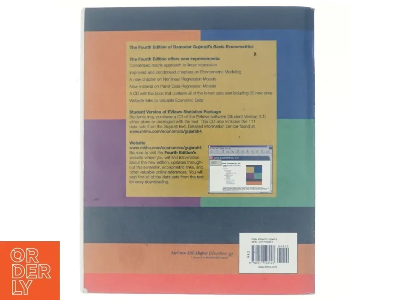 Billede 3 - Basic econometrics af Damodar N. Gujarati (Bog)