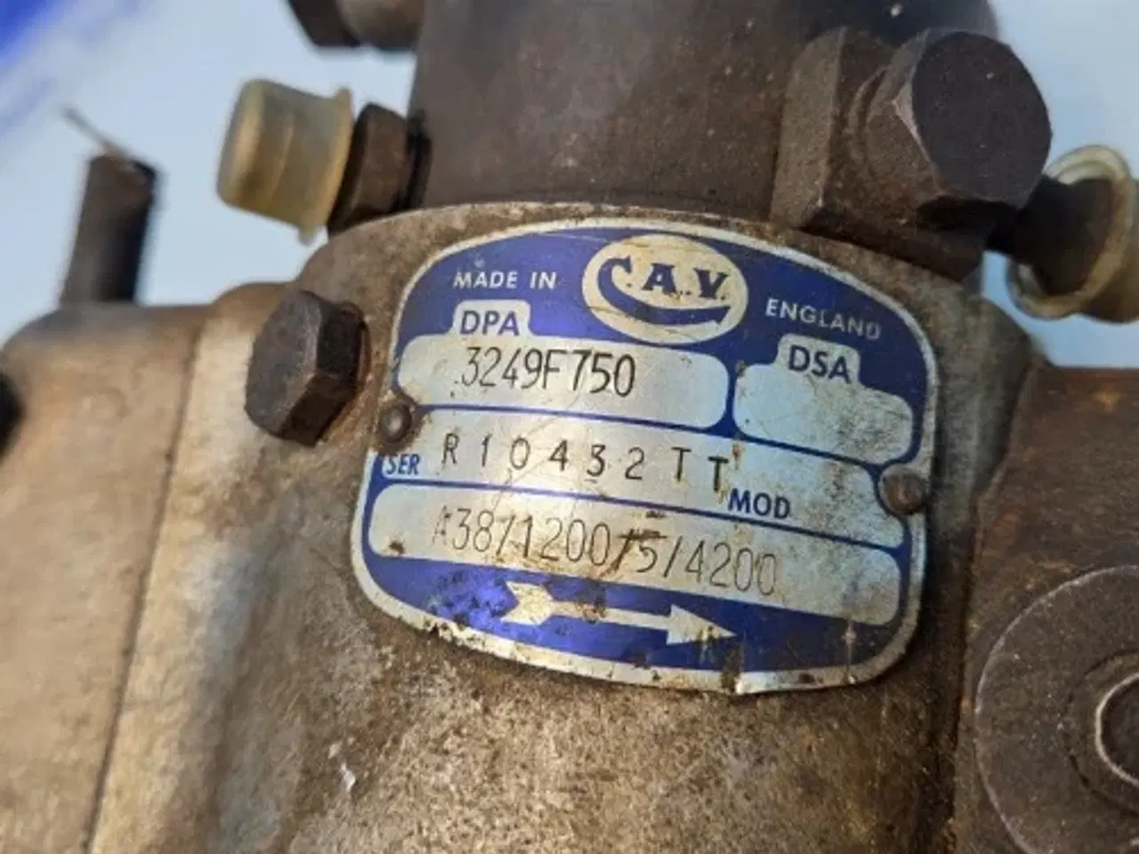 Billede 16 - CAV Brændstofpumpe 3249F750