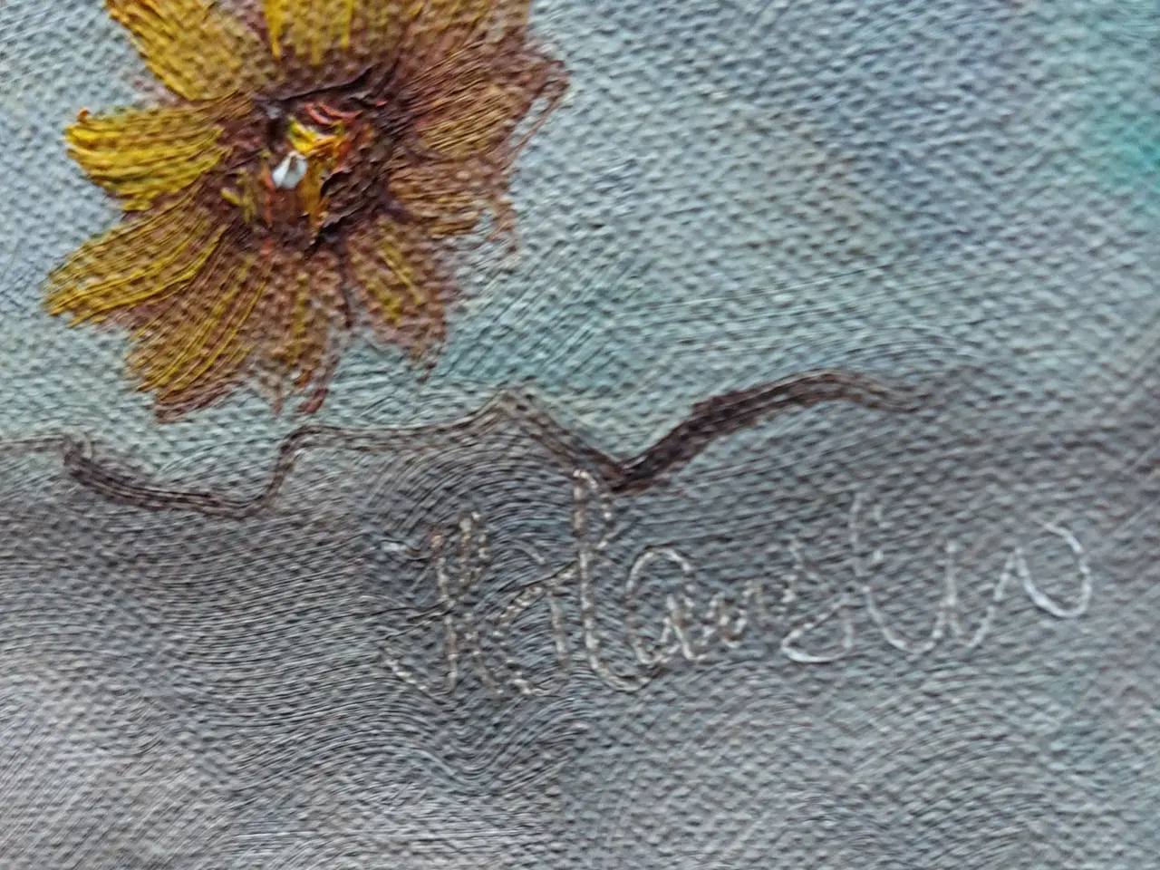 Billede 4 - HARRIET HANSEN ( 1920 - 1987 ) - oliemaleri