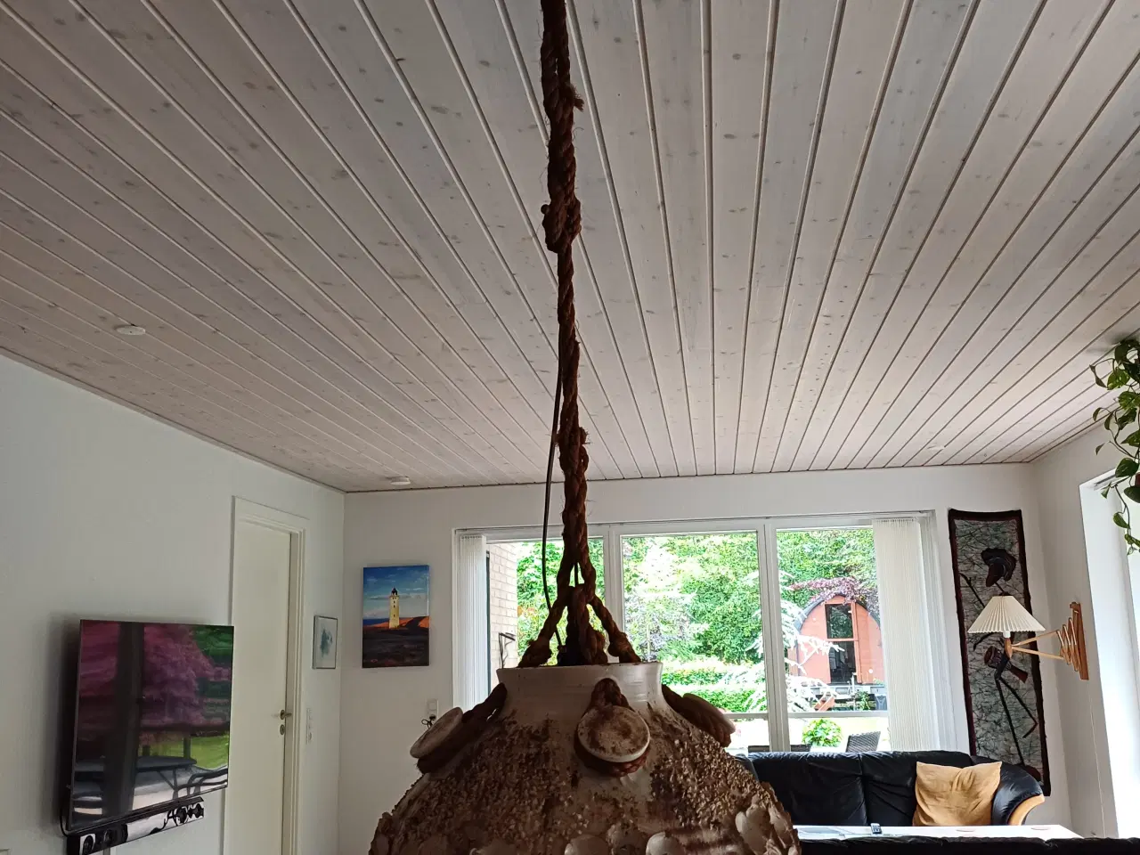 Billede 1 - Keramik lampe