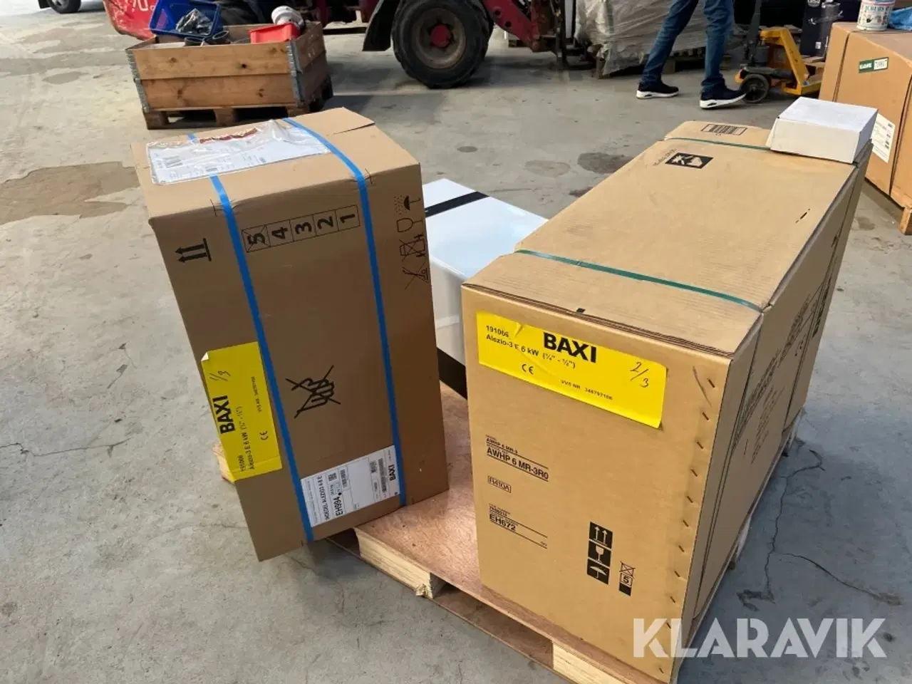 Billede 6 - Varmepumpe inde/ude med 60 liters varmtvandsbeholder.