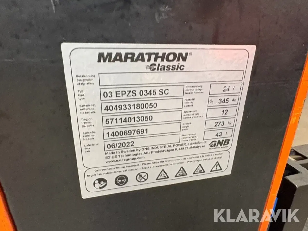 Billede 7 - Elstabler Rocla SP12 ds -TL Incl. lader