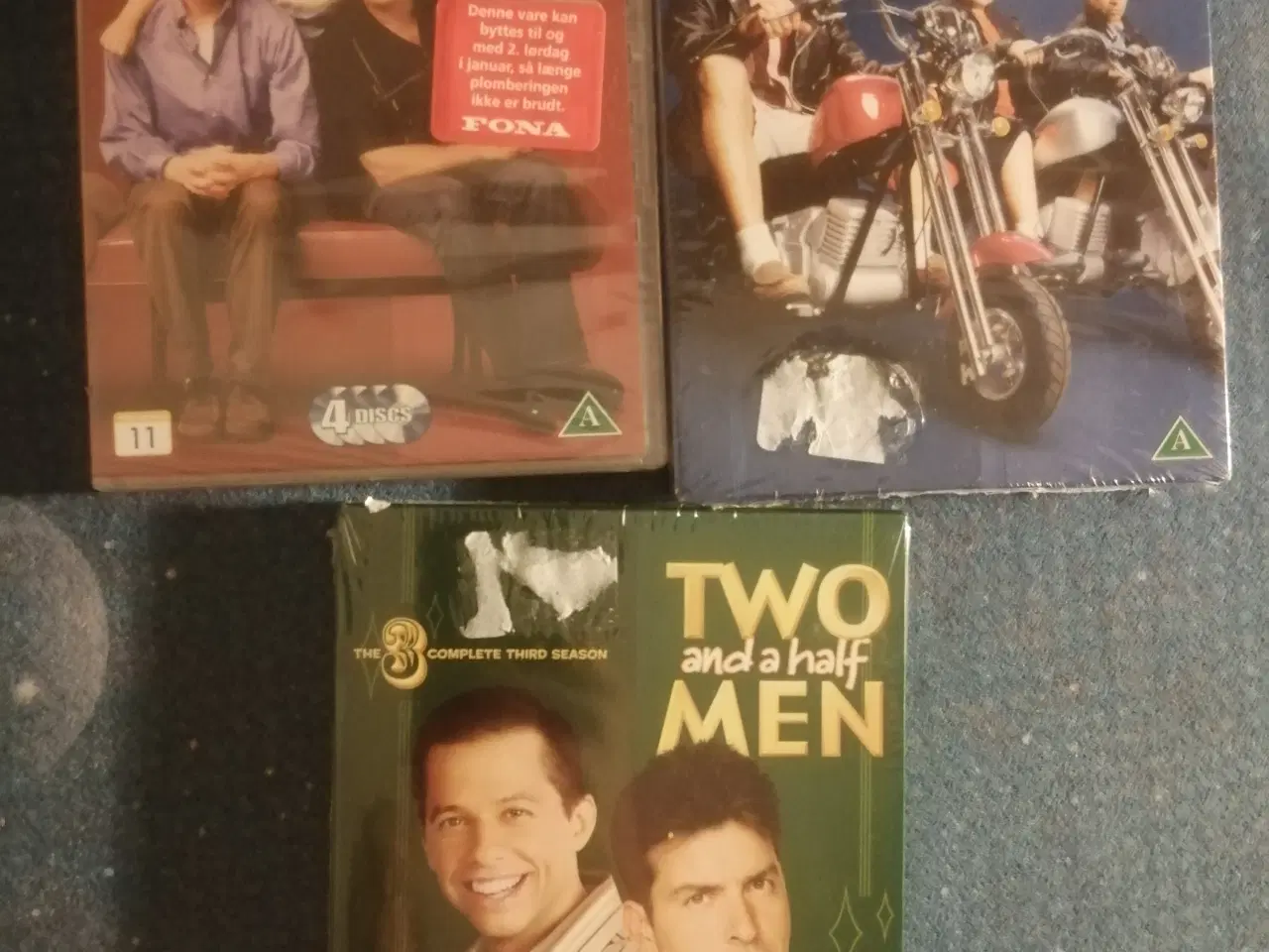 Billede 1 - Two and a half men 1-3 Uåbnede