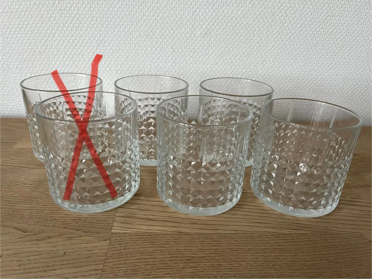 Billede 1 - 4 drikkeglas i rigtig fin stand