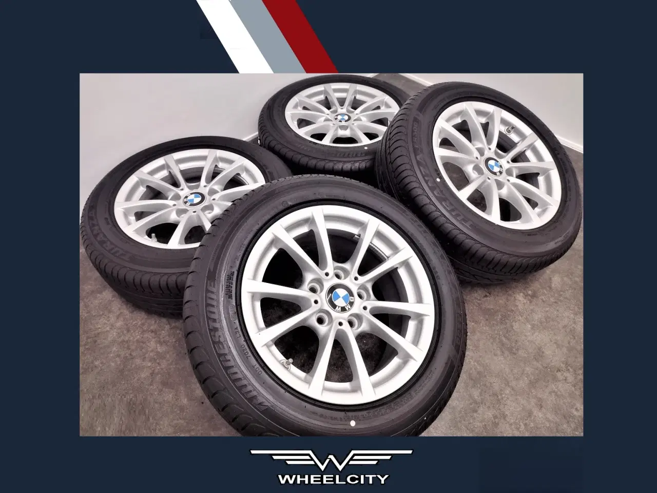 Billede 1 - NYE 5x120 16" ET31, BMW Style-390 sommersæt,