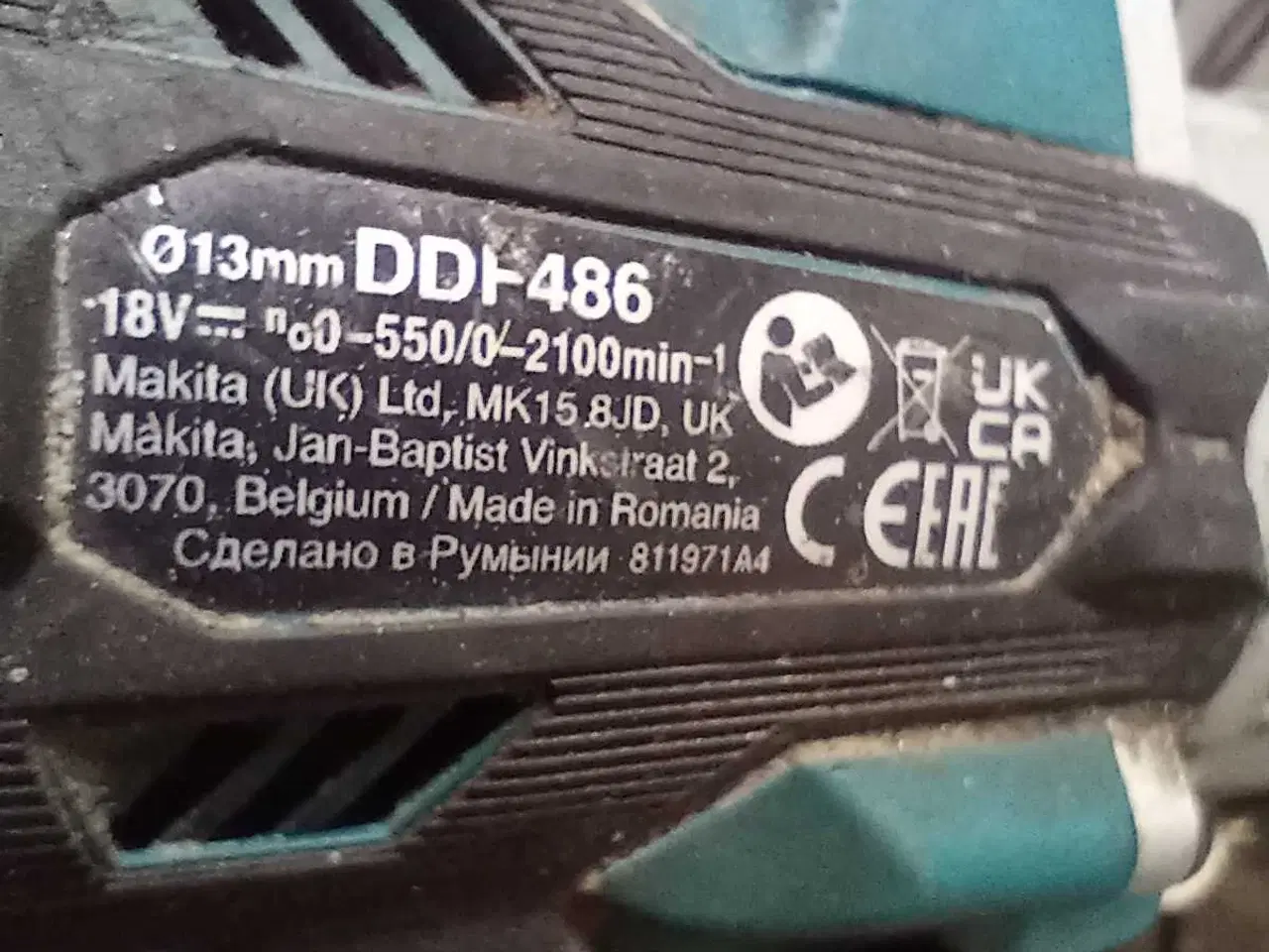 Billede 1 - Makita DDF486Z