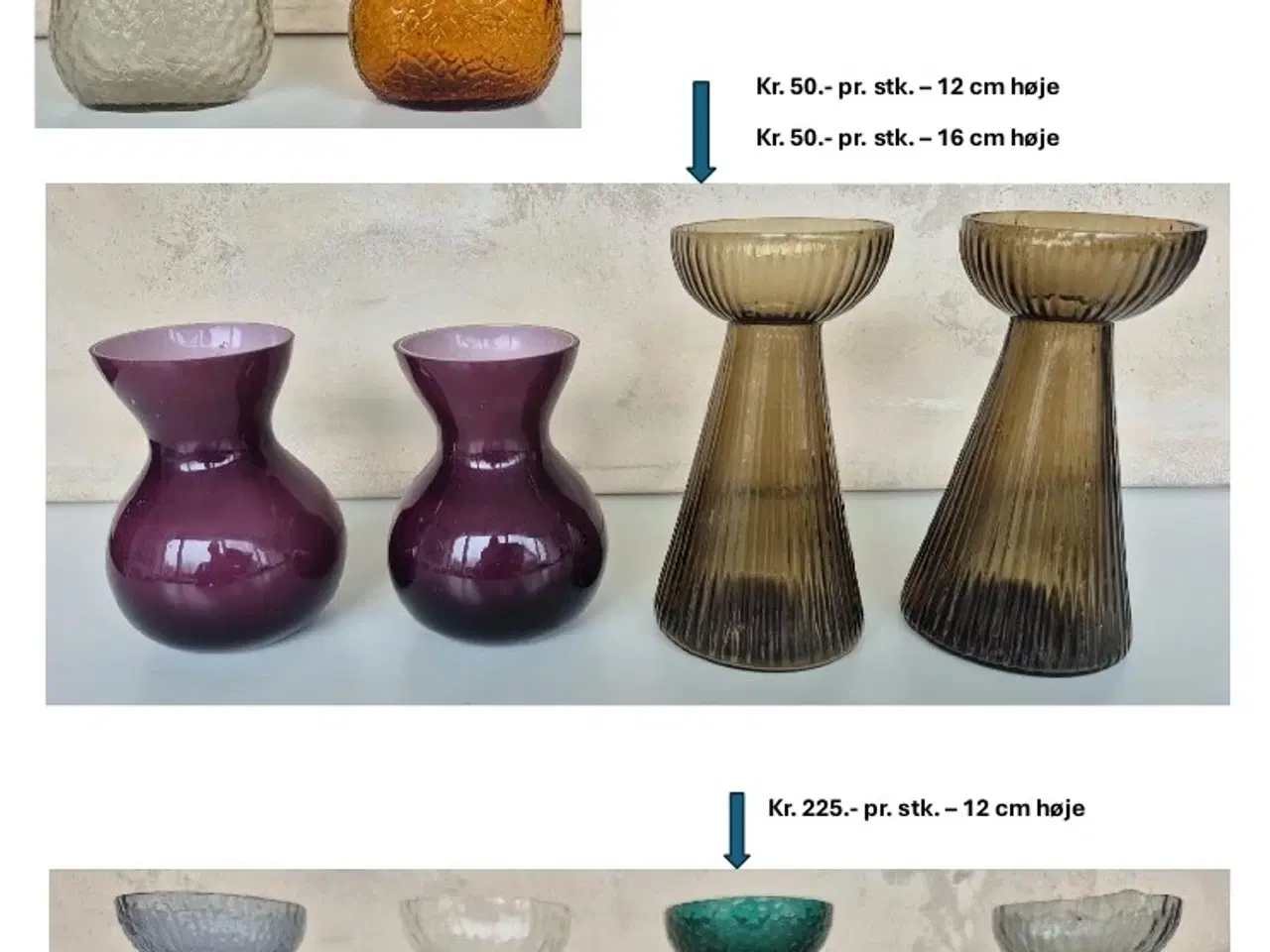 Billede 2 - HYACINTGLAS - i god stand -