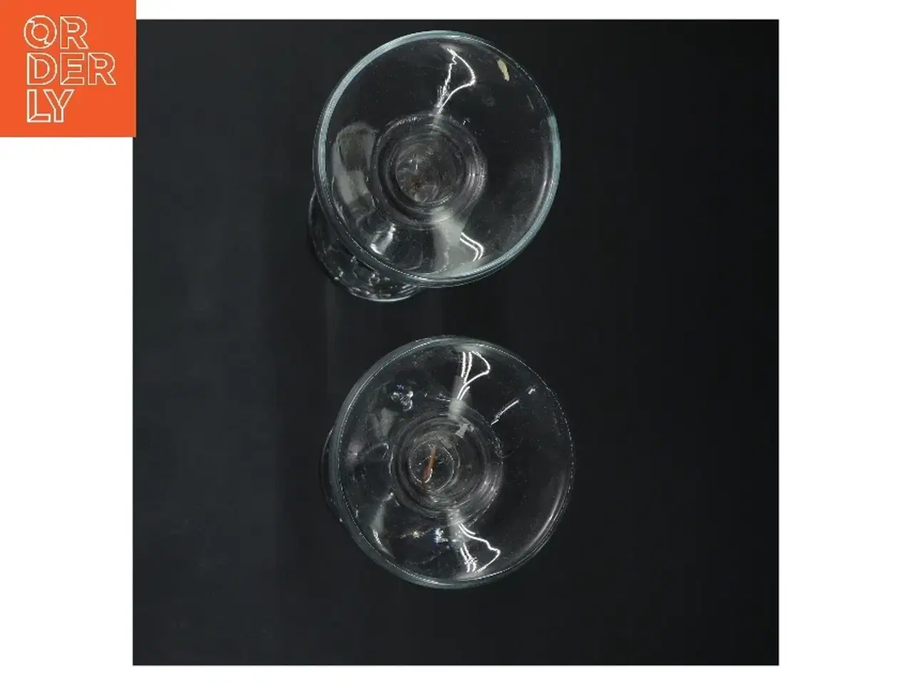 Billede 3 - Glas lysestager 17 cm (str. 17 cm)