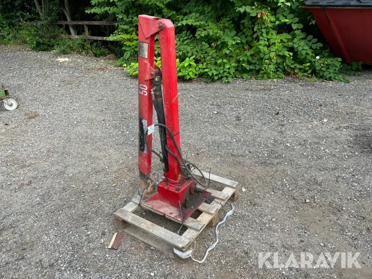 Billede 3 - Kran HMF 50