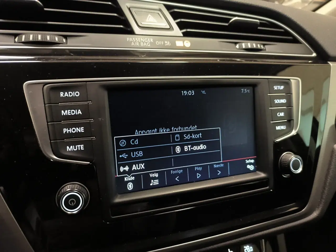 Billede 9 - VW Touran 1,6 TDi 110 Comfortline 7prs