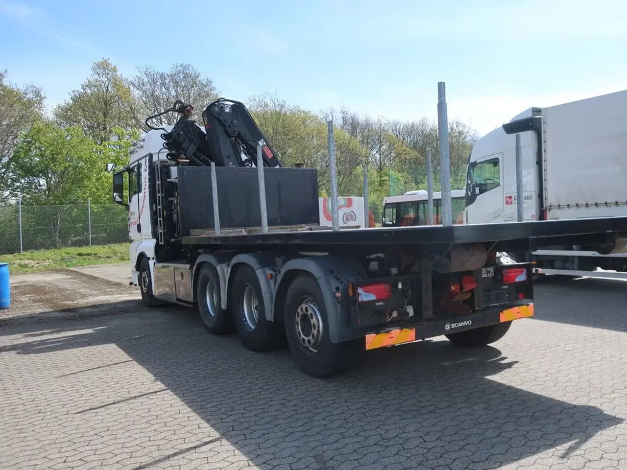 Billede 8 - Lastbil m. kran MAN TG.35 8X4-4-BL