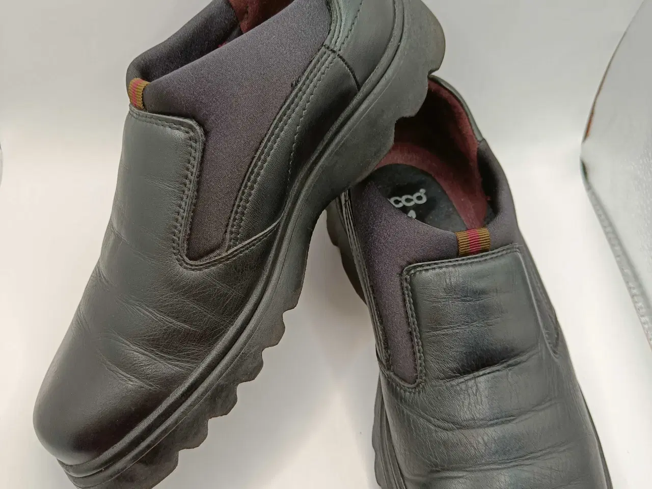 Billede 12 - Ecco sort læder sko 40.5str