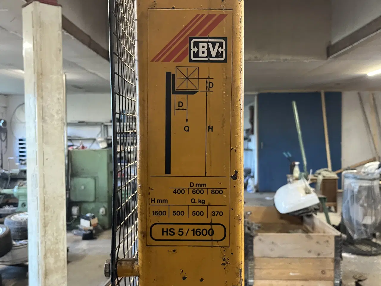 Billede 1 - Palleløfter, virker som den skal.